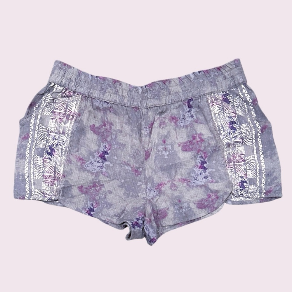 Écote indigo dye shorts